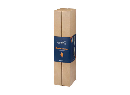 Opinel Barbeque Set In Gift Box - Black Box BBQ