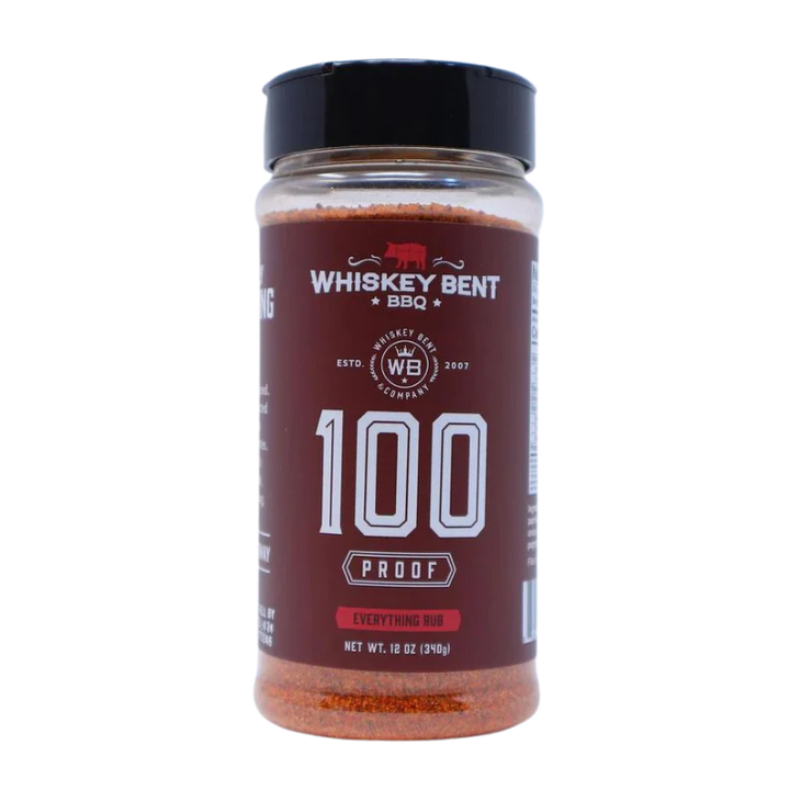 Whiskey Bent BBQ '100 Proof' Everything Rub - Black Box BBQ