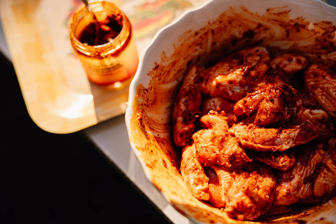 Spicy Chicken Wing Marinade - Black Box BBQ