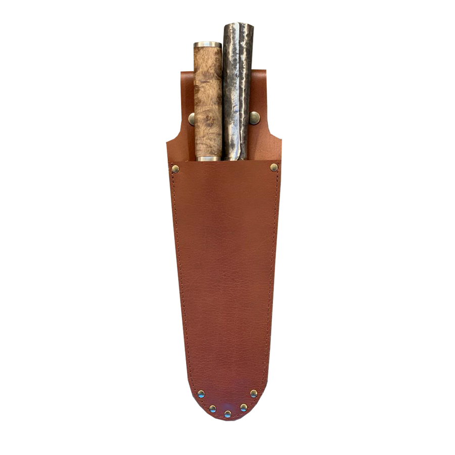 Monolith  Leather Knife Holster - Black Box BBQ