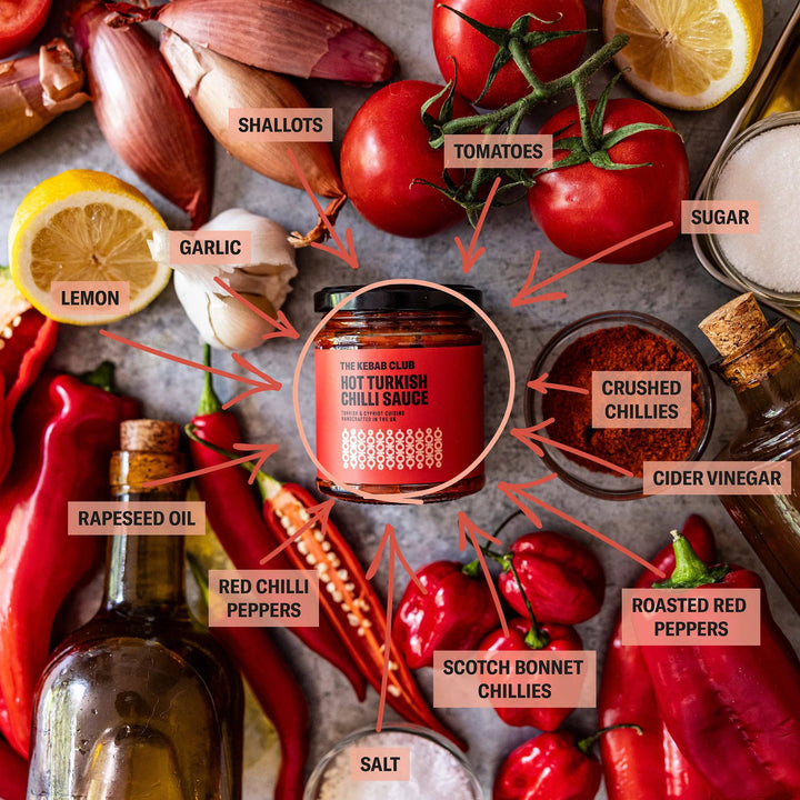 Hot Turkish Chilli Sauce - Black Box BBQ