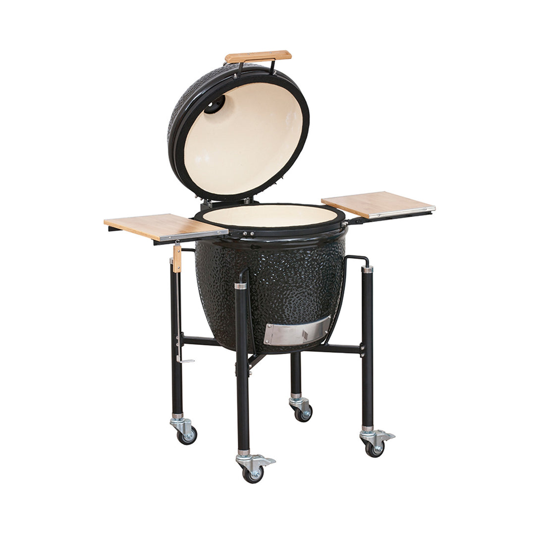 Monolith Basic Ceramic Grill with Cart - Black Box BBQ