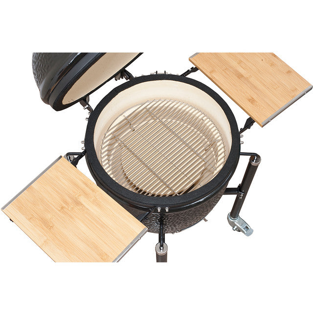 Monolith Basic Ceramic Grill with Cart - Black Box BBQ