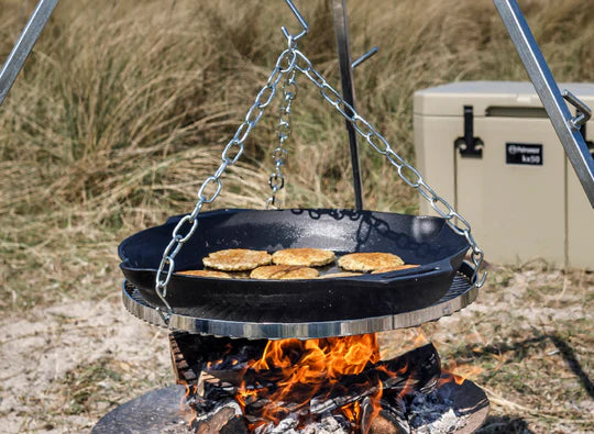 Petromax Cast Iron Fire Skillet - FP50H-T - Black Box BBQ