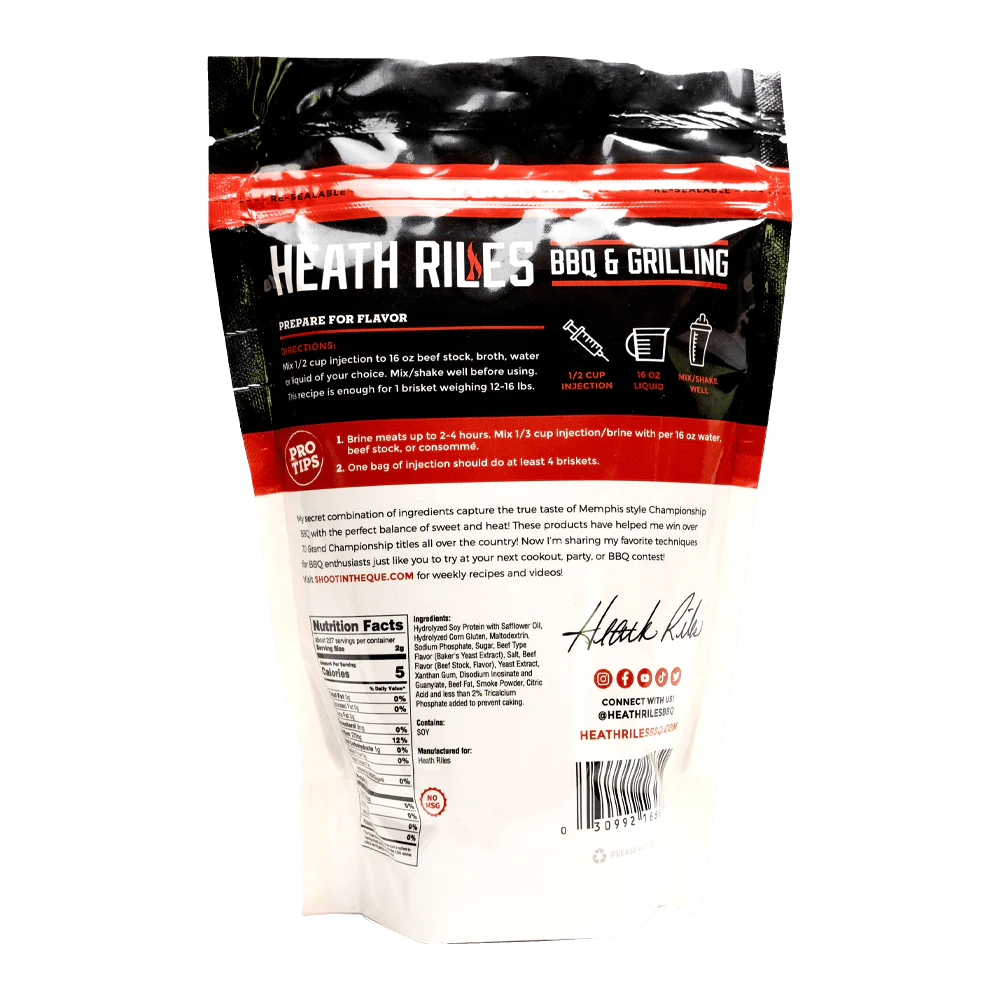 Heath Riles BBQ Beef Injection - 454g (1lb) - Black Box BBQ