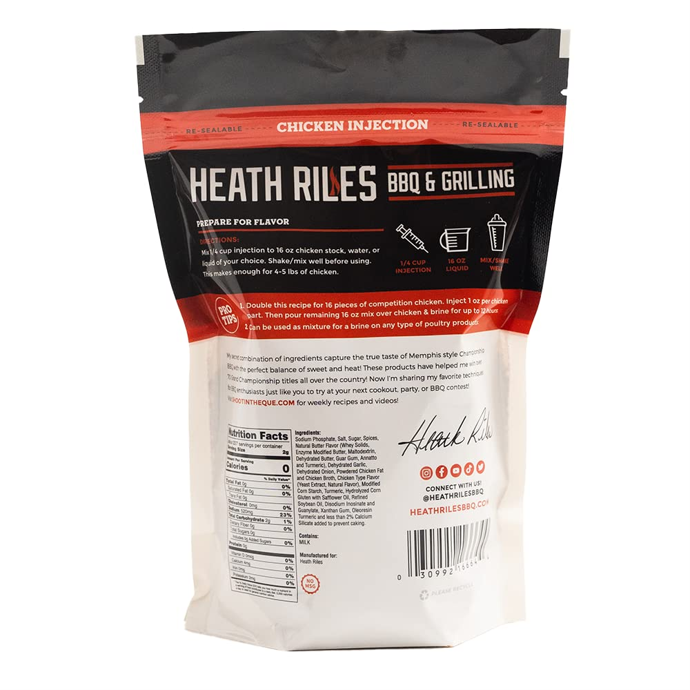 Heath Riles BBQ Chicken Injection & Brine - 454g (1lb) - Black Box BBQ