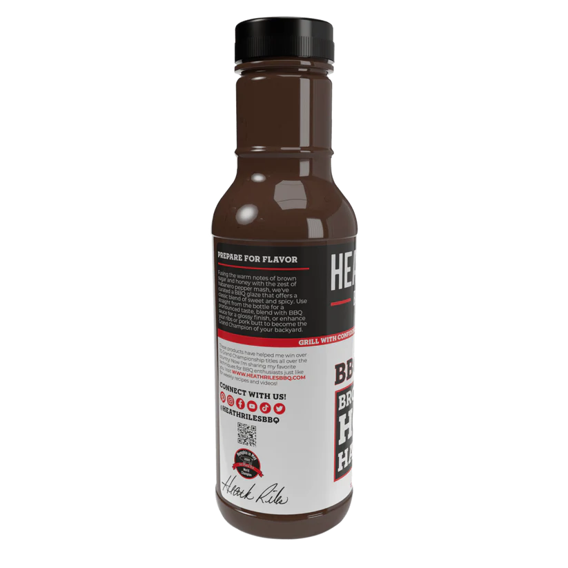 Heath Riles BBQ Brown Sugar Honey Habanero BBQ Glaze - Black Box BBQ