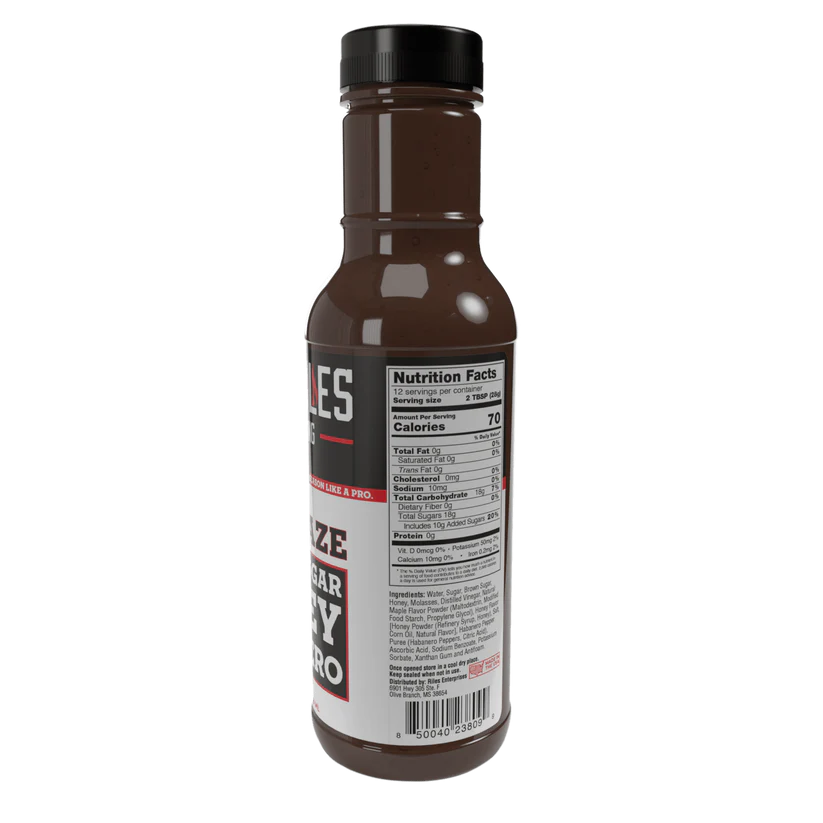 Heath Riles BBQ Brown Sugar Honey Habanero BBQ Glaze - Black Box BBQ