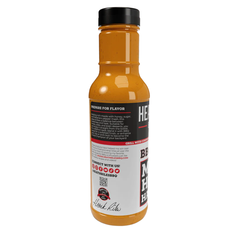 Heath Riles BBQ Maple Honey Habanero BBQ Glaze - Black Box BBQ
