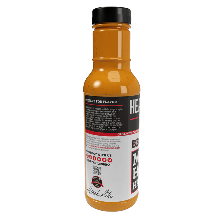 Heath Riles BBQ Maple Honey Habanero BBQ Glaze - Black Box BBQ