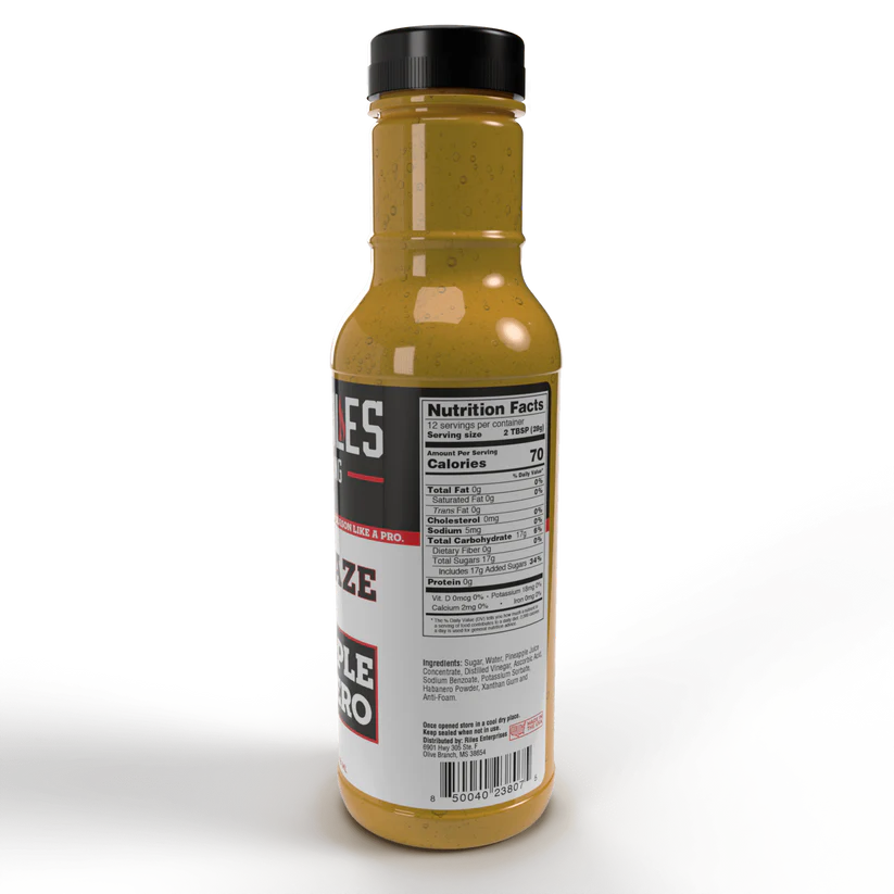 Heath Riles BBQ Pineapple Habanero BBQ Glaze - Black Box BBQ