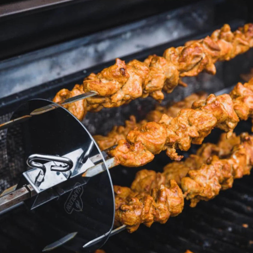 Napoleon Rotisserie Stainless Steel Shish Kebab Set - Black Box BBQ