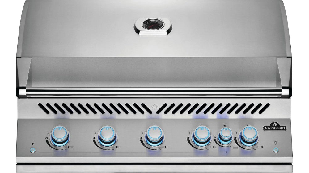 Napoleon BIG38RBPSS 700 Series Built In Gas BBQ - Free Rotisserie & Cover - Black Box BBQ