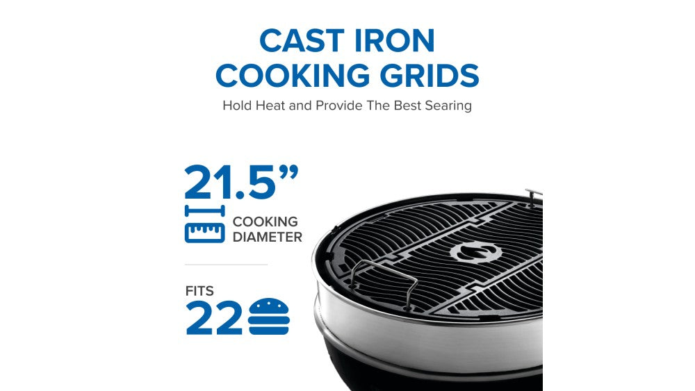 Napoleon Pro22K Leg Charcoal BBQ - Black Box BBQ