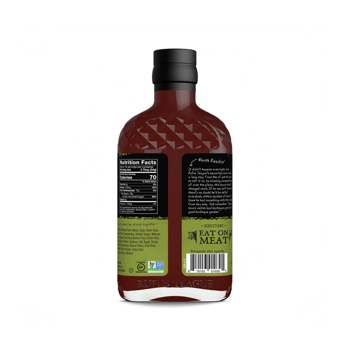 Rufus Teague Smoky Apple BBQ Sauce - Black Box BBQ