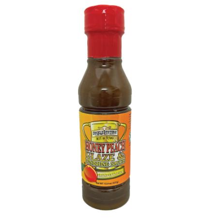 SuckleBusters Honey Peach BBQ Glaze - 437g - Black Box BBQ