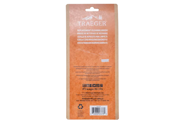 Traeger Replacement BBQ Cleaning Brush Heads (2 Pack) - Black Box BBQ