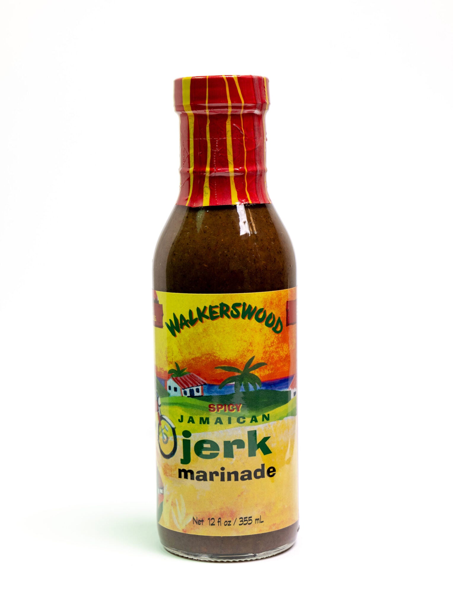 Walkerswood Spicy Jamaican Jerk Marinade 355ml Black Box BBQ