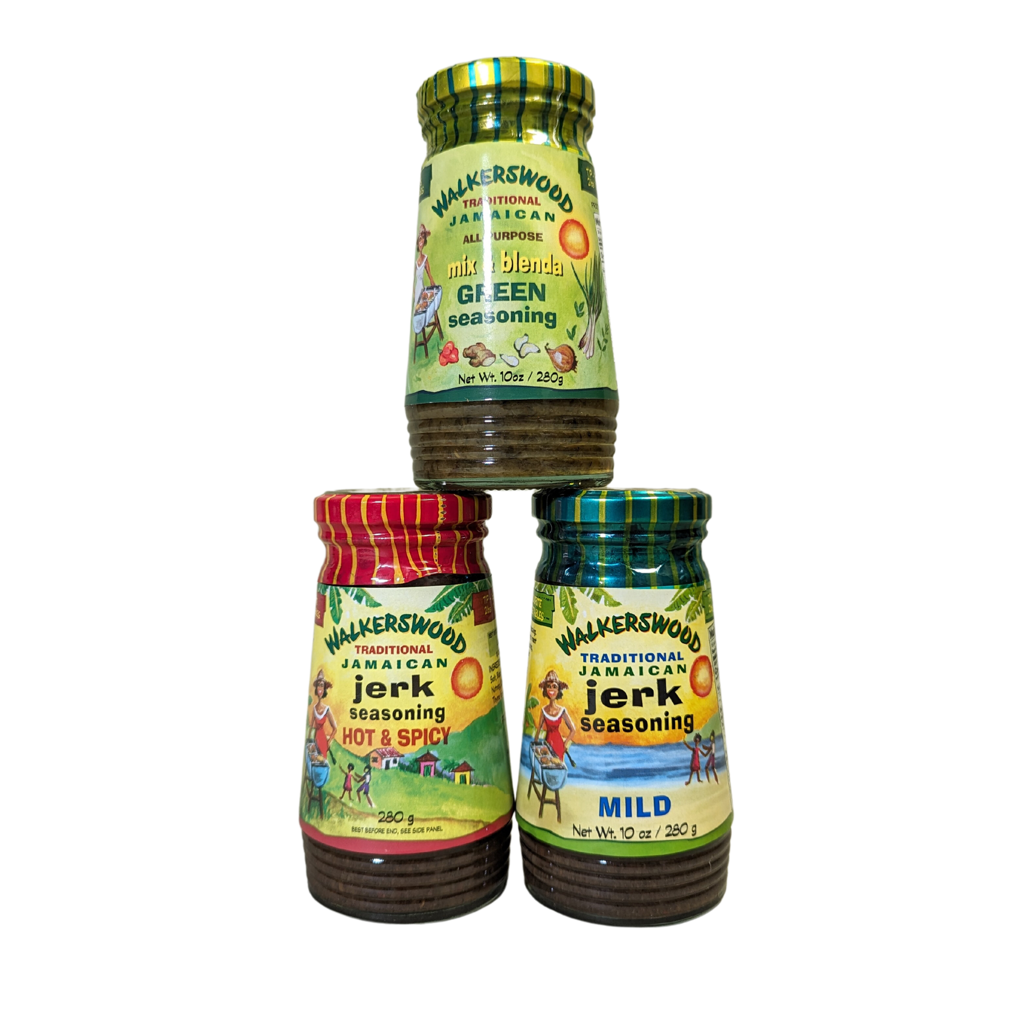 Walkerswood Seasoning Trio Black Box BBQ