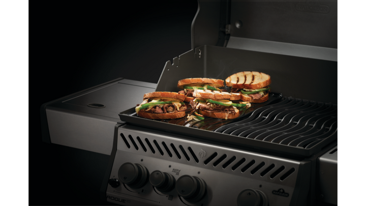 Napoleon Enamelled Cast Iron Griddle - Rogue 425,525,625 - 56426 - Black Box BBQ