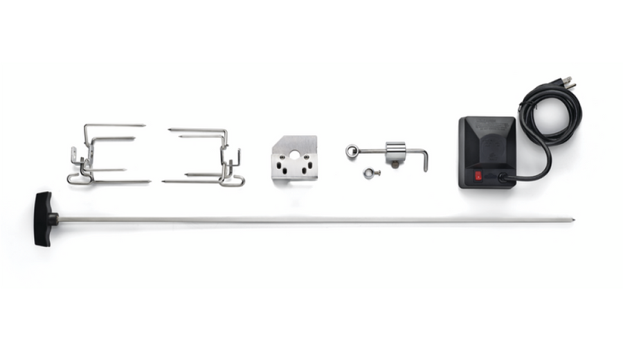 Napoleon Rotisserie Kit - for PRO Charcoal Kettle 18-inch and 22-inch Models - Black Box BBQ