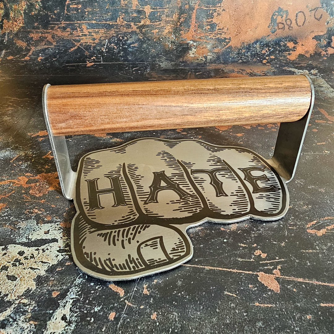 Handy Burger Smasher and Chefs Press - Black Box BBQ