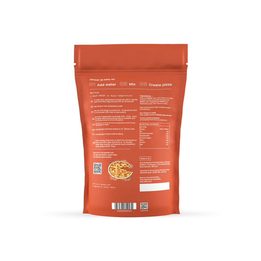 Classic Pizza Dough Mix - Black Box BBQ