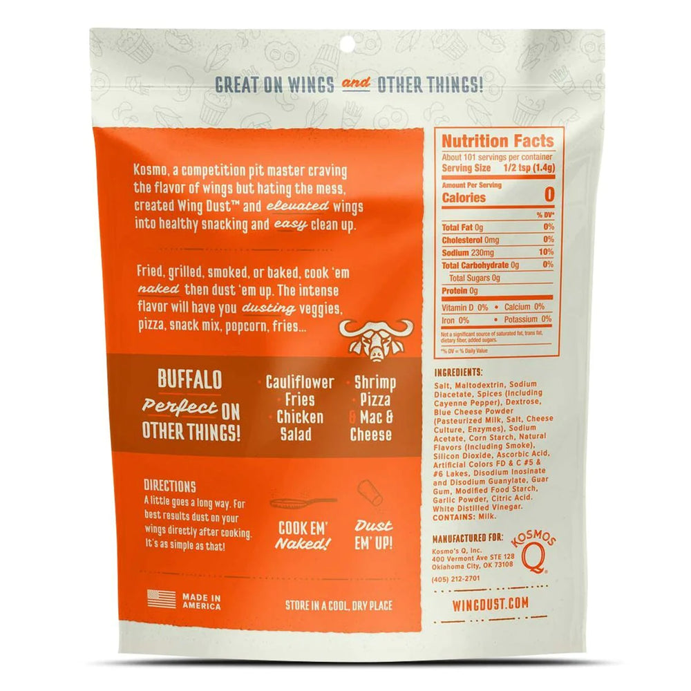 Kosmos Q Buffalo Wing Dust -141g - Black Box BBQ