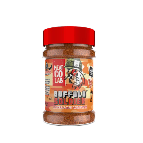 Buffalo Soldier Wing Rub - Black Box BBQ
