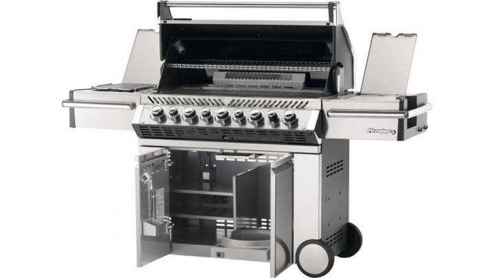 Napoleon Prestige PRO665 Gas BBQ + Free Rotisserie & Cover - Black Box BBQ
