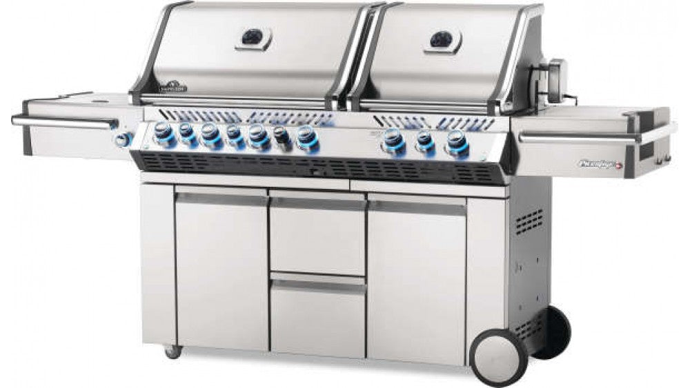 Napoleon Prestige PRO825 Gas BBQ + Free Rotisserie & Cover - Black Box BBQ