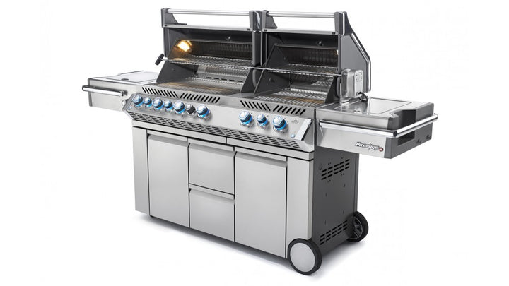 Napoleon Prestige PRO825 Gas BBQ + Free Rotisserie & Cover - Black Box BBQ