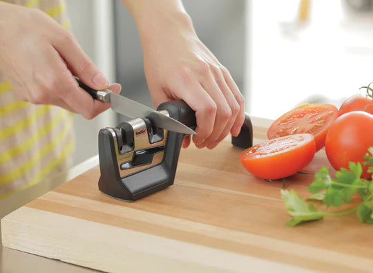 Smith's Deluxe Pull-Thru Knife & Scissors Sharpener - Black Box BBQ