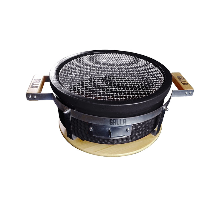Grllr Tokyo Shichirin- Round Tabletop BBQ, - Black Box BBQ