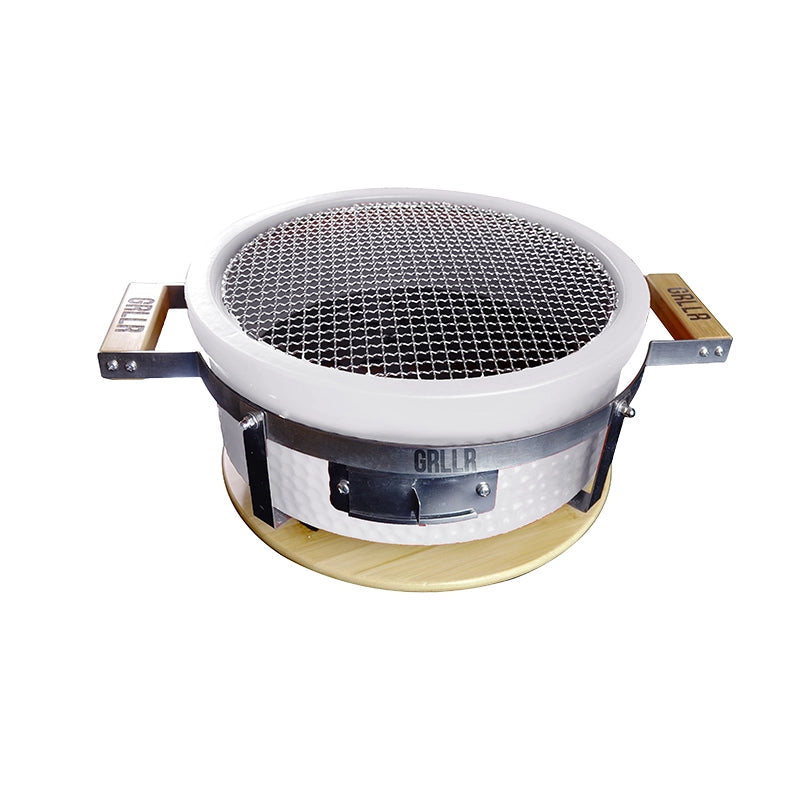 Grllr Tokyo Shichirin- Round Tabletop BBQ, - Black Box BBQ