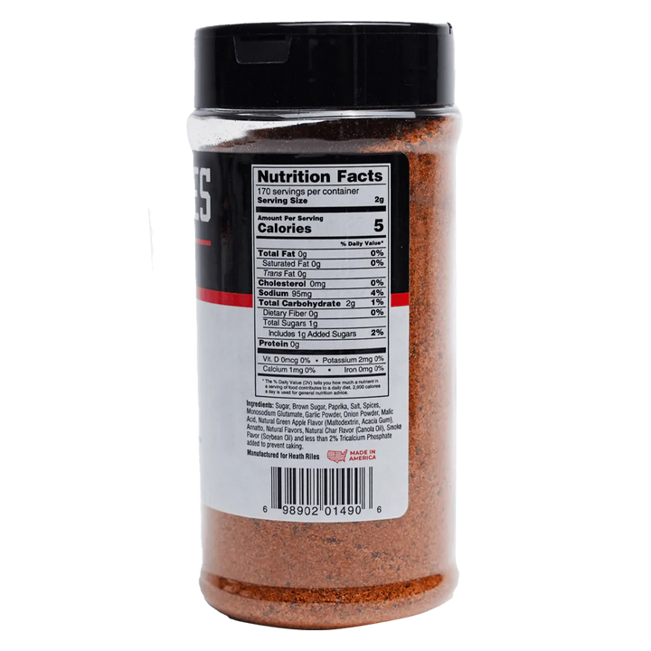 Heath Riles BBQ Apple Rub - 16oz - Black Box BBQ