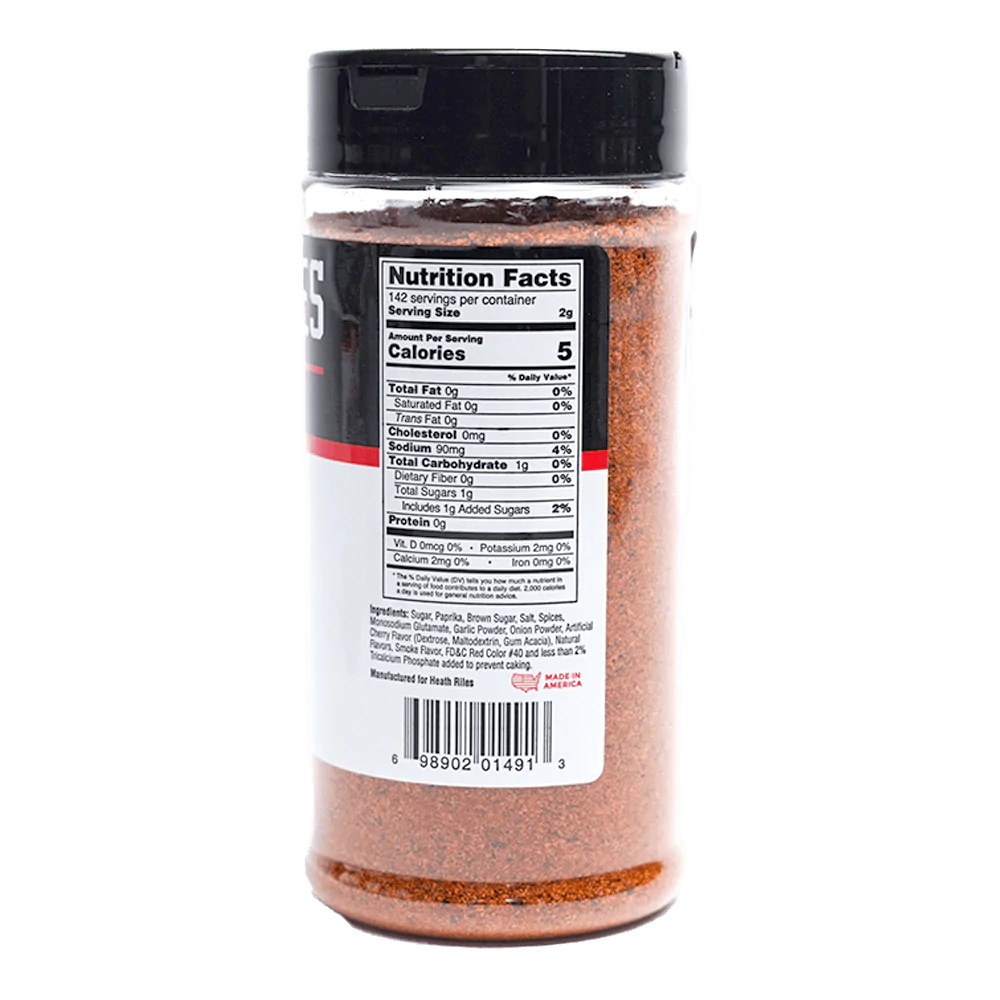 Heath Riles BBQ Cherry Rub - 16oz - Black Box BBQ