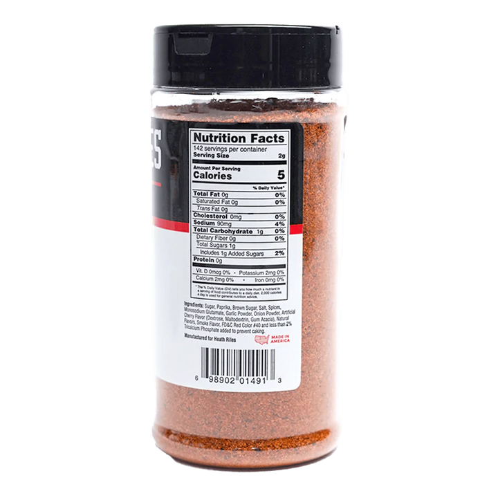 Heath Riles BBQ Cherry Rub - 16oz - Black Box BBQ