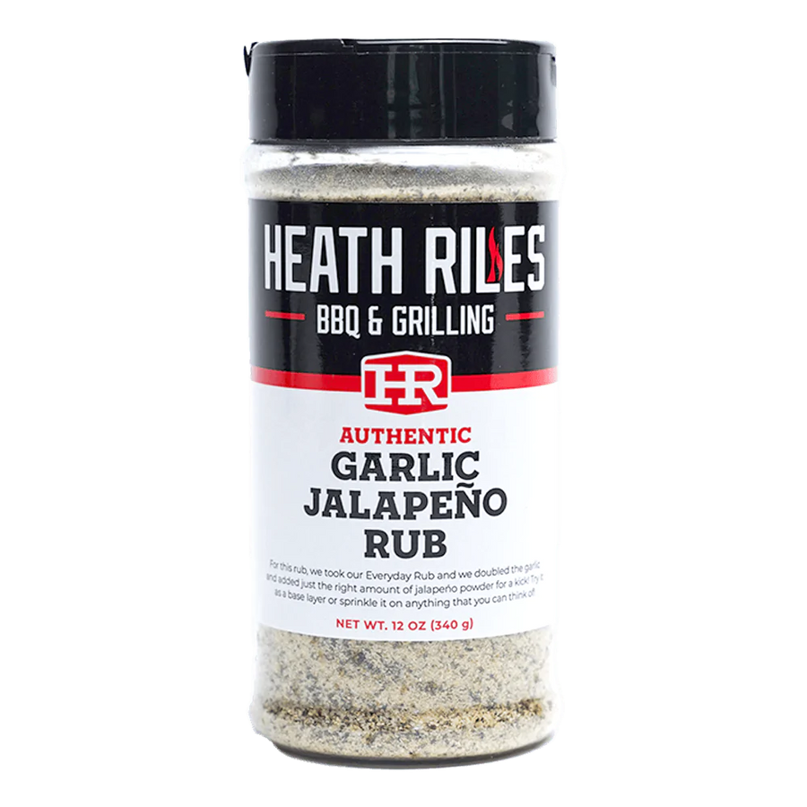 Heath Riles BBQ Garlic Jalapeño Rub - 12oz - Black Box BBQ