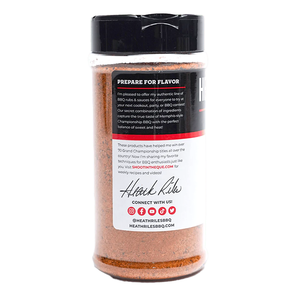 Heath Riles BBQ Honey Chipotle Rub - 12oz - Black Box BBQ