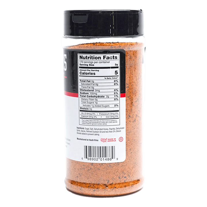 Heath Riles BBQ Honey Rub - 12oz - Black Box BBQ