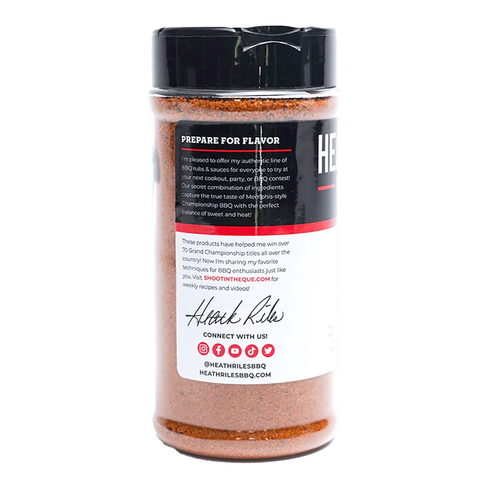 Heath Riles BBQ Pecan Rub - 16oz - Black Box BBQ