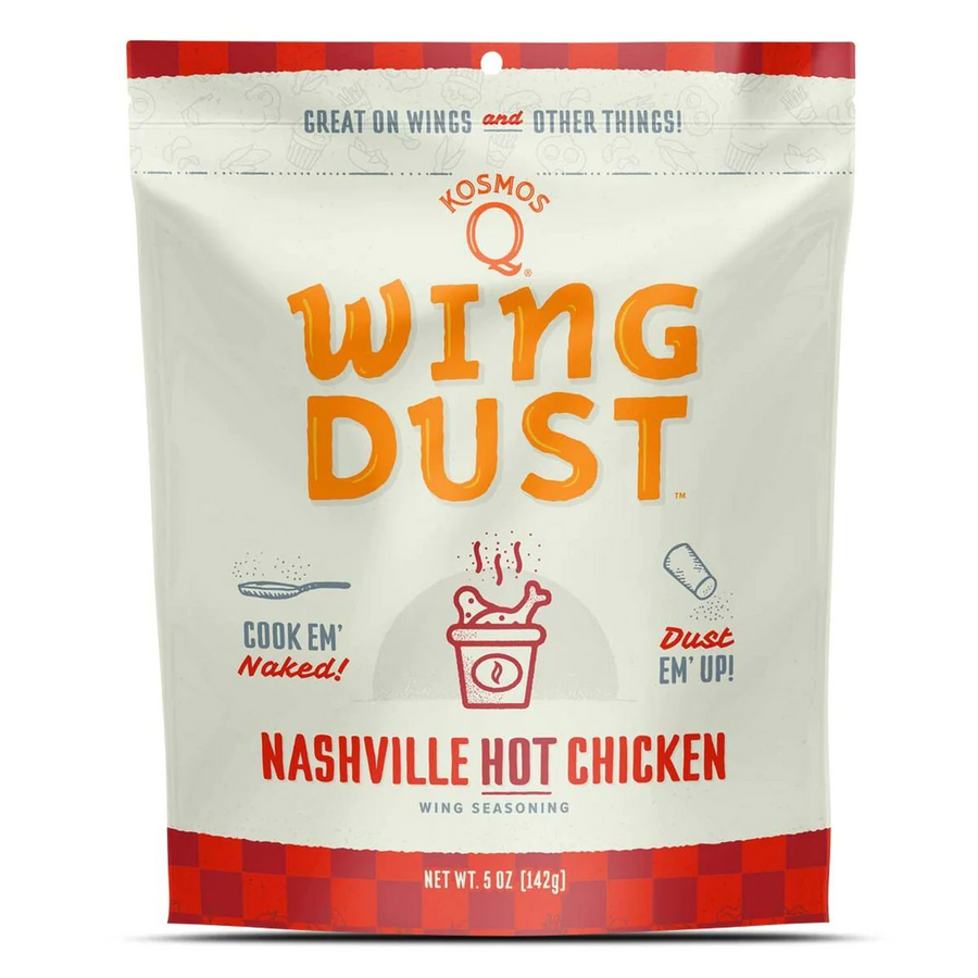 Kosmos Q Hot Nashville Hot Chicken Wing Dust -142g - Black Box BBQ