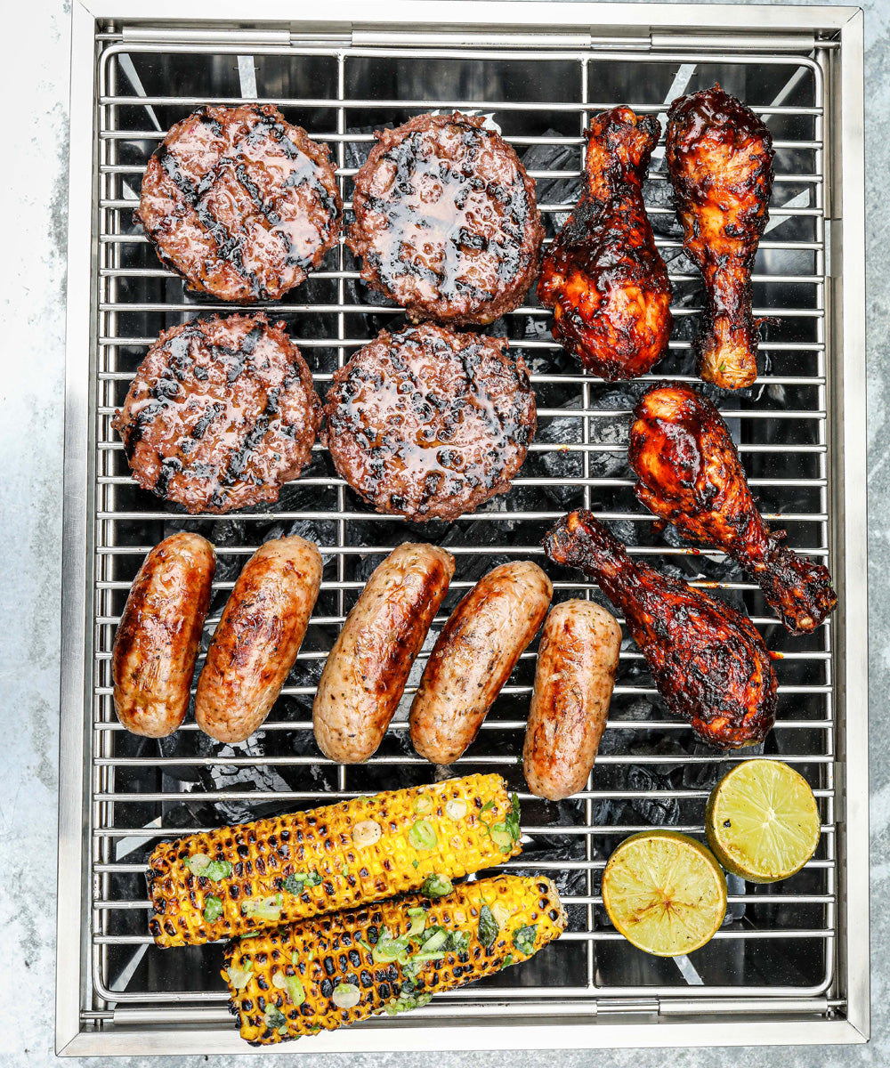 ProQ Flatdog - Fold Flat Charcoal BBQ - Black Box BBQ