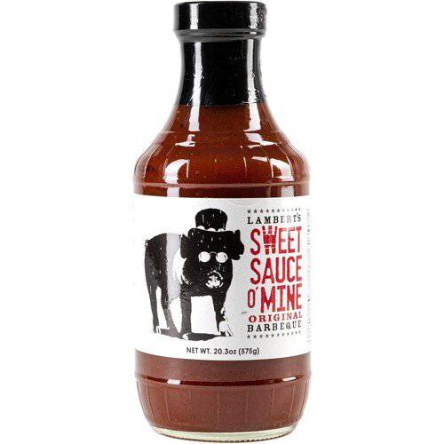 Lambert's Sweet Sauce O' Mine BBQ Sauce - 575g - Black Box BBQ
