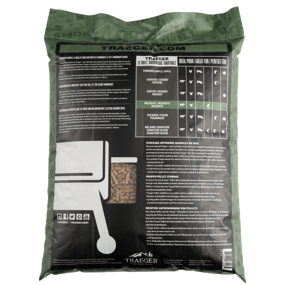 Traeger Mesquite Pellets - Black Box BBQ