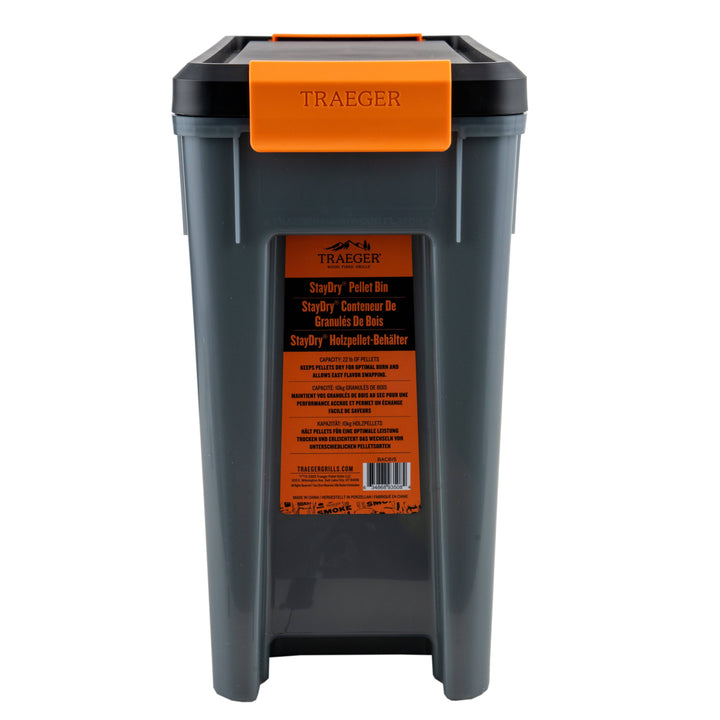 Traeger Stay Dry Pellet Bin - Black Box BBQ