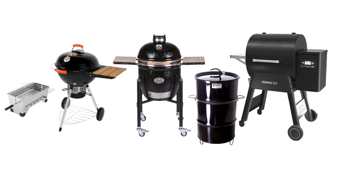selection of bbq grills
