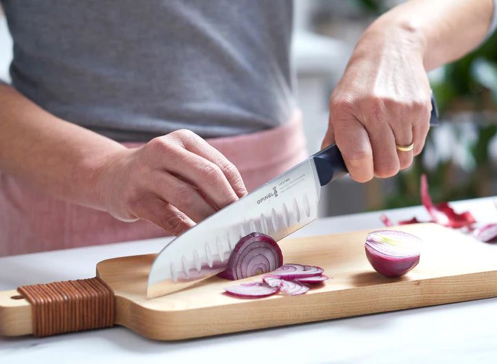 Opinel Intempora No.219 Santoku Knife - Black Box BBQ