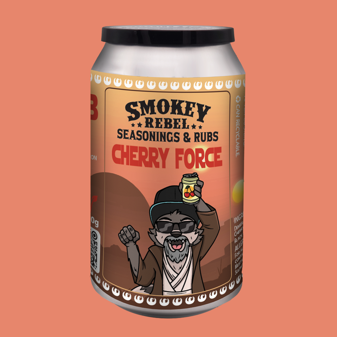 Cherry Force BBQ rub: Mini - 80g - Black Box BBQ